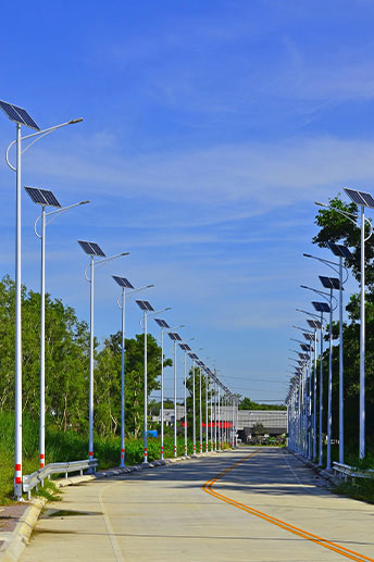 Solar lighting for common areas